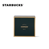 Starbucks, зеленая керамическая ручка, чайная чашка со стаканом, 390 мл, подарок на день рождения