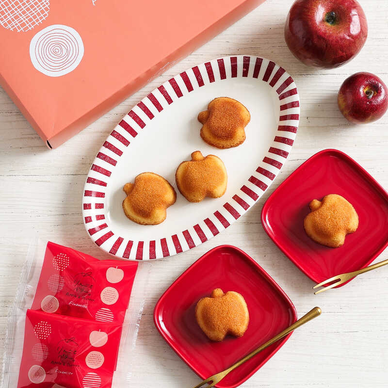 New Japanese Apple&Butter Feinanxue Apple Cake Butter Snacks Dessert Gift Box