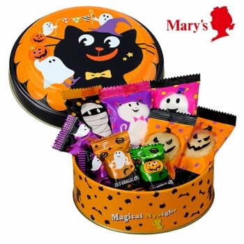 New japan mary halloween mary s limited white popping candy chocolate chip cookie gift box