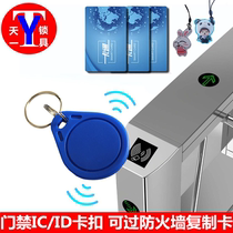 No. 2 ID Key Buckle Card Access ID IC Access Control Alien Card Cell Menka Copy Card One Cartoon