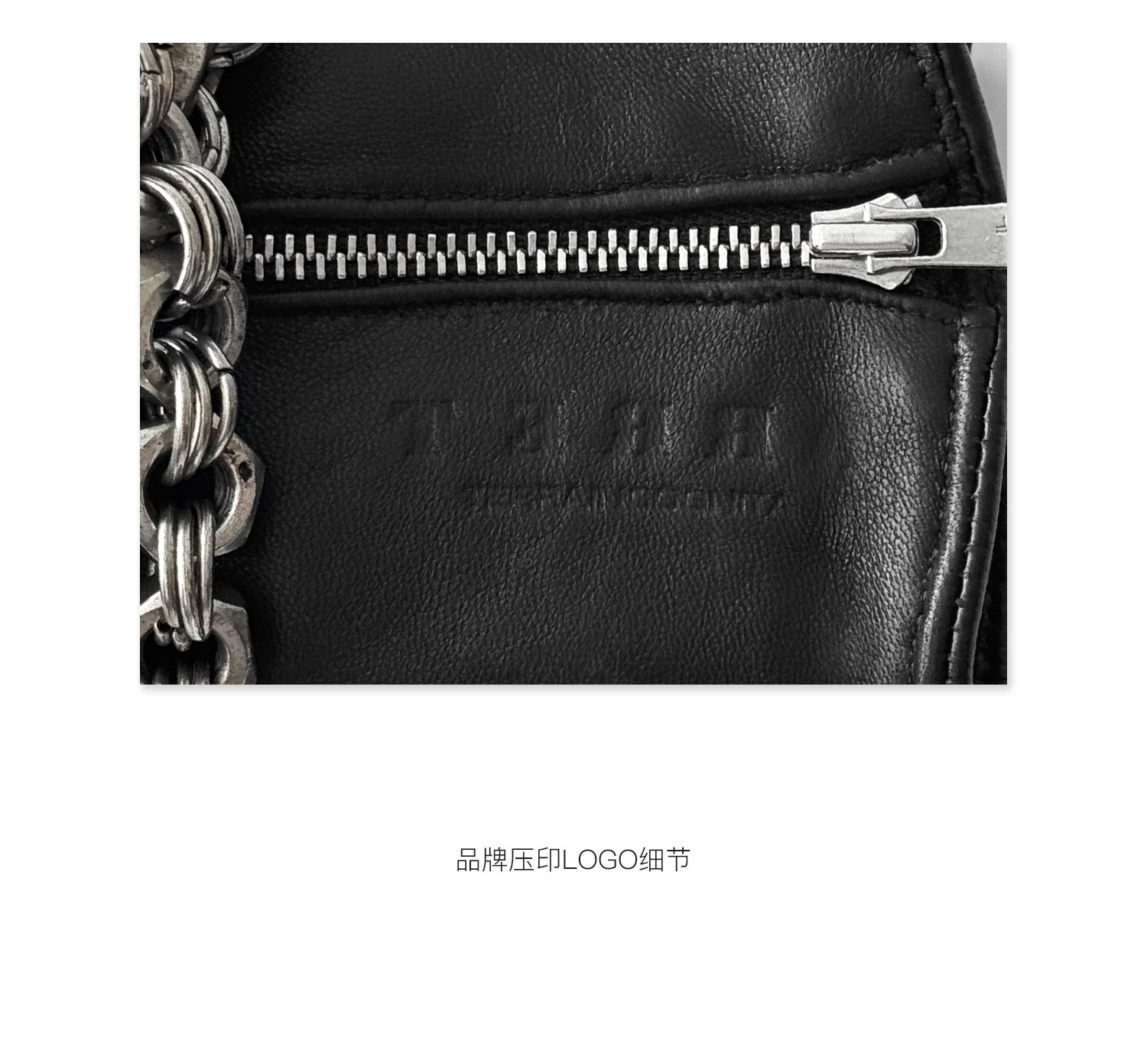 TERRAINCOGNITA Black Embossed Logo Zip Gloves
