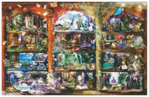 240-color large-scale fairy tale shelf original embroidery picture PDF cross-stitch electronic drawing embroidery PDF format picture saga