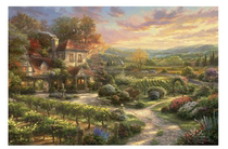 Wine Country Living HAE original embroidery drawings in PDF format cross-stitch electronic drawings embroidery electronics