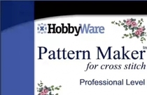 PM4 Chinese version supports Win1064 computer photo text cross stitch design software I love embroidery