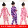 Quần áo bé gái flannel đồ ngủ một mảnh mùa thu và mùa đông lông cừu dày san hô trong phim hoạt hình cao trào kích thước lớn để giữ ấm bộ đồ liền quần hình thú bé trai