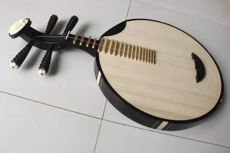 Yueqin Nhạc cụ Nhạc dân gian Yueqin Nhạc cụ Bắc Kinh chuyên nghiệp Xipi Erhuang Yueqin Đặc biệt làm bằng gỗ gụ Yueqin nhà máy bán hàng trực tiếp - Nhạc cụ dân tộc