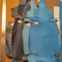 Open Cloud Group Americas avocado blue belly leather material DIY bamboo knuckle small bag wallet mobile phone shell strap material leather material