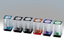 Crystal toothpick cylinder toothpick box Crystal toothpick jar toothpick vessel hotel restaurant ktv office supplies