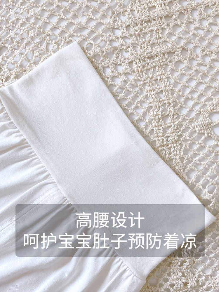 CHILDRENS PAJAMAS MODAL SPRING AND AUTUMN LONG SLEEVE THIN LOOSE MASK HIGH WAIST SET BOYS GIRLS BABY LOUNGEWEAR