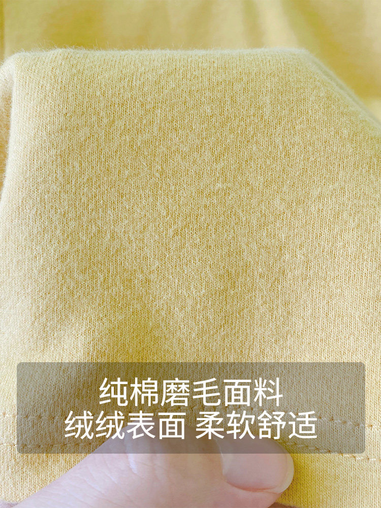 CHILDRENS PAJAMAS PURE COTTON SPRING AND AUTUMN MODELS HIGH WAIST BELLY PROTECTION WOMENS SUIT BOYS BOYS GIRLS BABY CHILDRENS HOME CLOTHES MEN