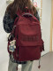 Schoolbags for Female Junior High School Students, High School Students, College Students, Trendy Men's Style Weight-Reducing Backpacks, Casual Large-Capacity Travel Backpacks