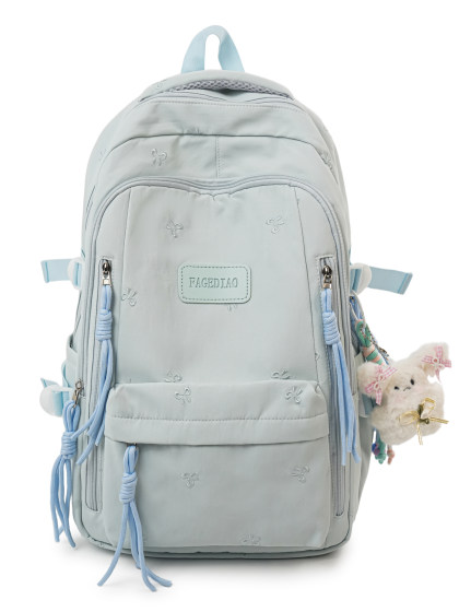 Schoolbags for Girls, Junior High School Students, Korean Style High School Students, Elementary School Students, Lightweight and Simple Backpacks, High-Looking, College-Style Backpacks