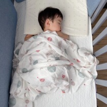 muslin baby bamboo cotton gauze double-layer towel baby bag newborn thin quilt summer