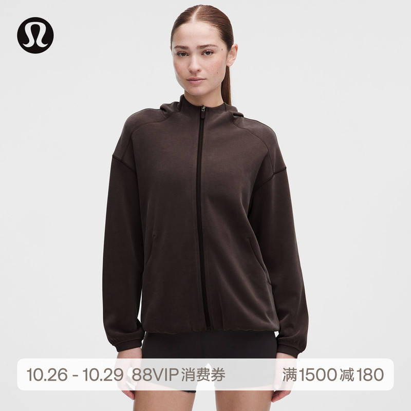 Softstreme ™   Women's Long Zip-Up Hoodie丨Lululemon丨Lw3Ji0S