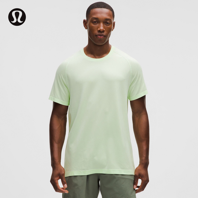 Metal Vent Tech ™   Men's Sports Short-Sleeved T-Shirt丨Lululemon丨Lm3Fg2S