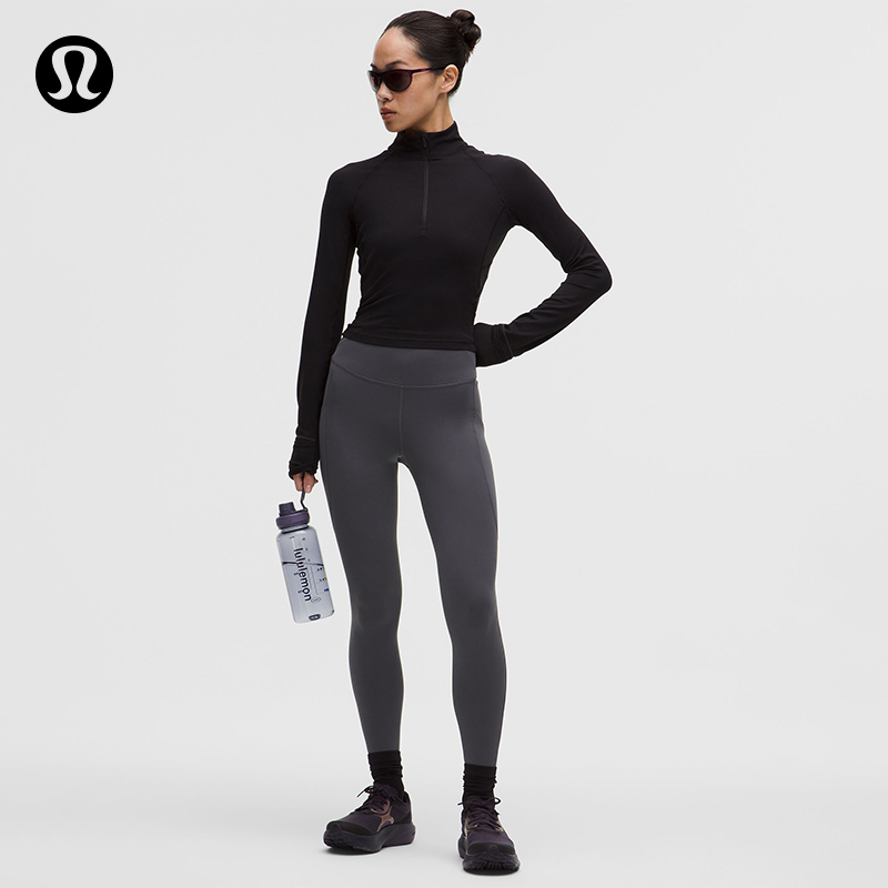 Fast and Free Women's Fleece-Lined Leggings 24" *Pocket Style丨Lululemon丨Lw5Ipza Fast and Free Women's Fleece-Lined Leggings 24" *Pocket Style丨Lululemon丨Lw5Ipza
