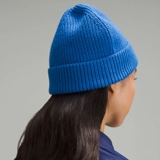 Приталенная вязаная шапка в рубчик из смесовой шерсти 丨lululemon丨LU9AVES