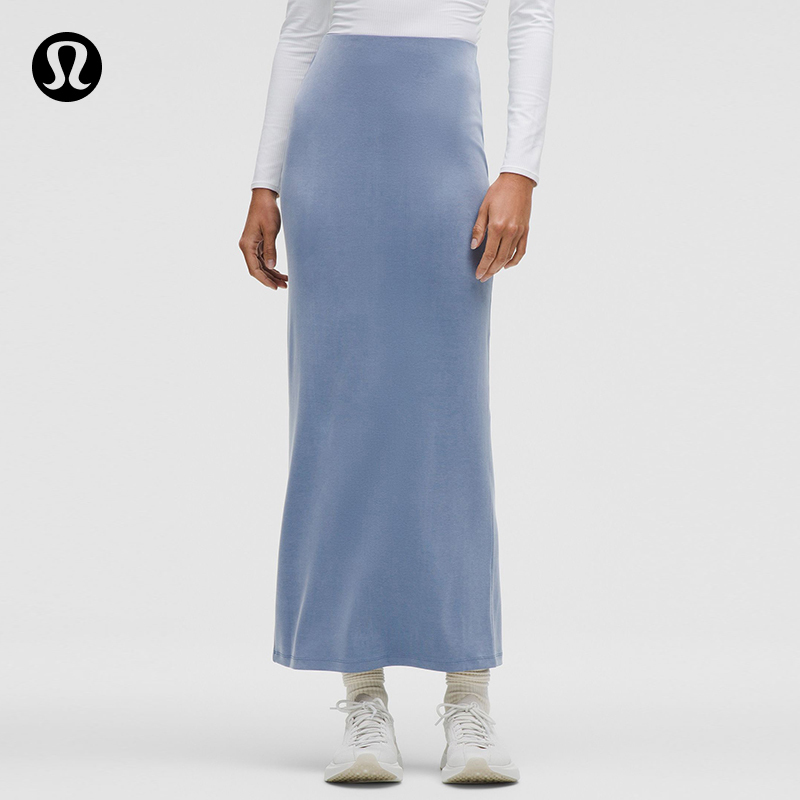 Zip-Back Women's Slim-Fit Long Skirt with Back Zipper丨Lululemon丨Lw8Ao6S