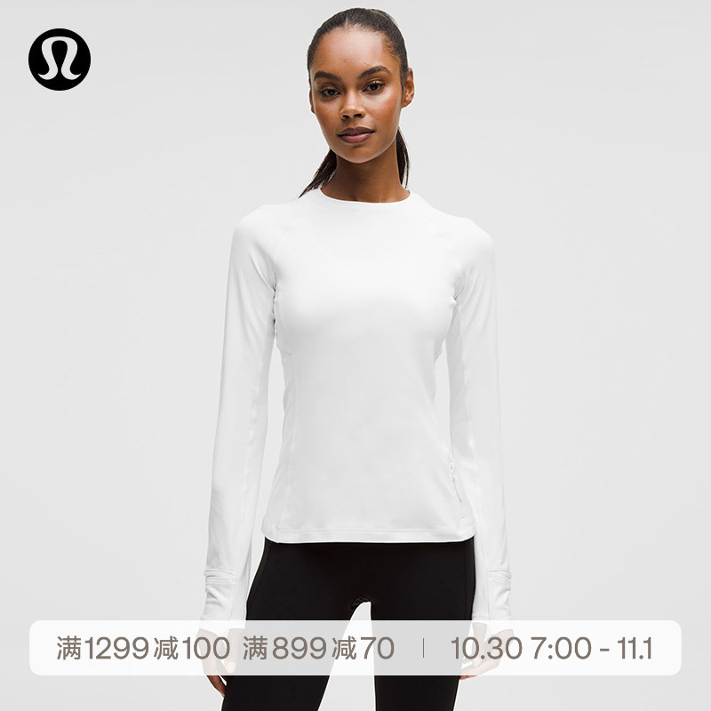 It's Rulu Women's Long-Sleeved Sweatshirt Quick-Drying and Moisture-Wicking丨Lululemon丨Lw3Im1S