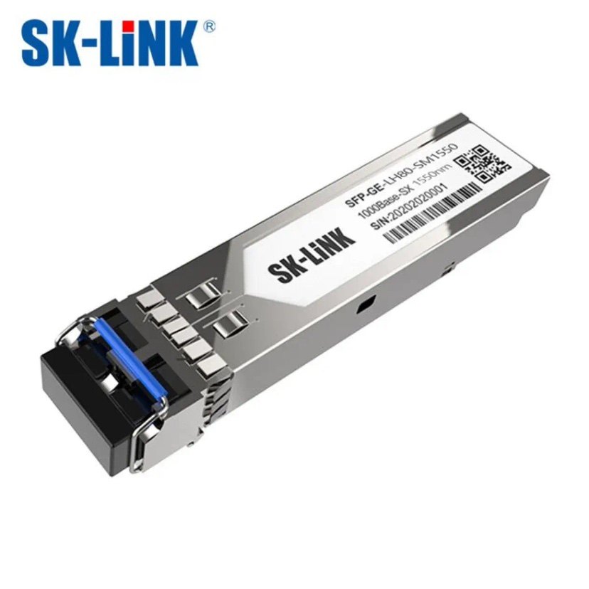 SK-LINK SFP-GE-LH80-SM1550 one thousand trillion single mode light module 1 25G double fiber