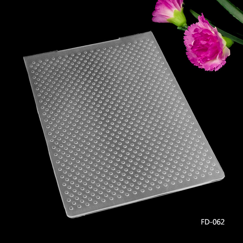 scrapbook DIY photo album card making tool bump template plastic embossing template FD-062