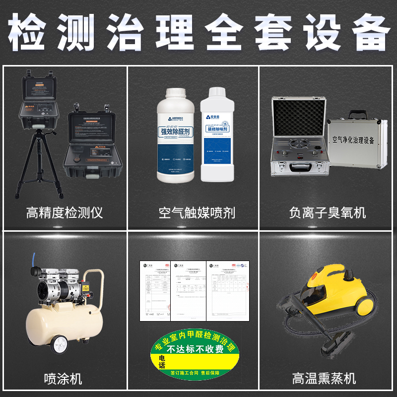 Formaldehyde removal equipment machine commercial franchise package professional indoor air treatment testing instrument company fumigation machine