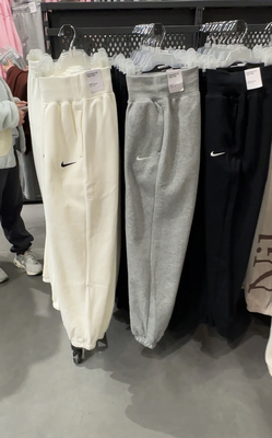 Star Outlet приобретает женские бархатные вязаные спортивные брюки Nike DQ5888 слишком большие и толстые