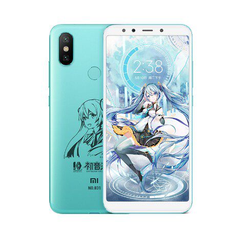 Xiaomi\/小米 6X全网通6GB+128GB初音未来定