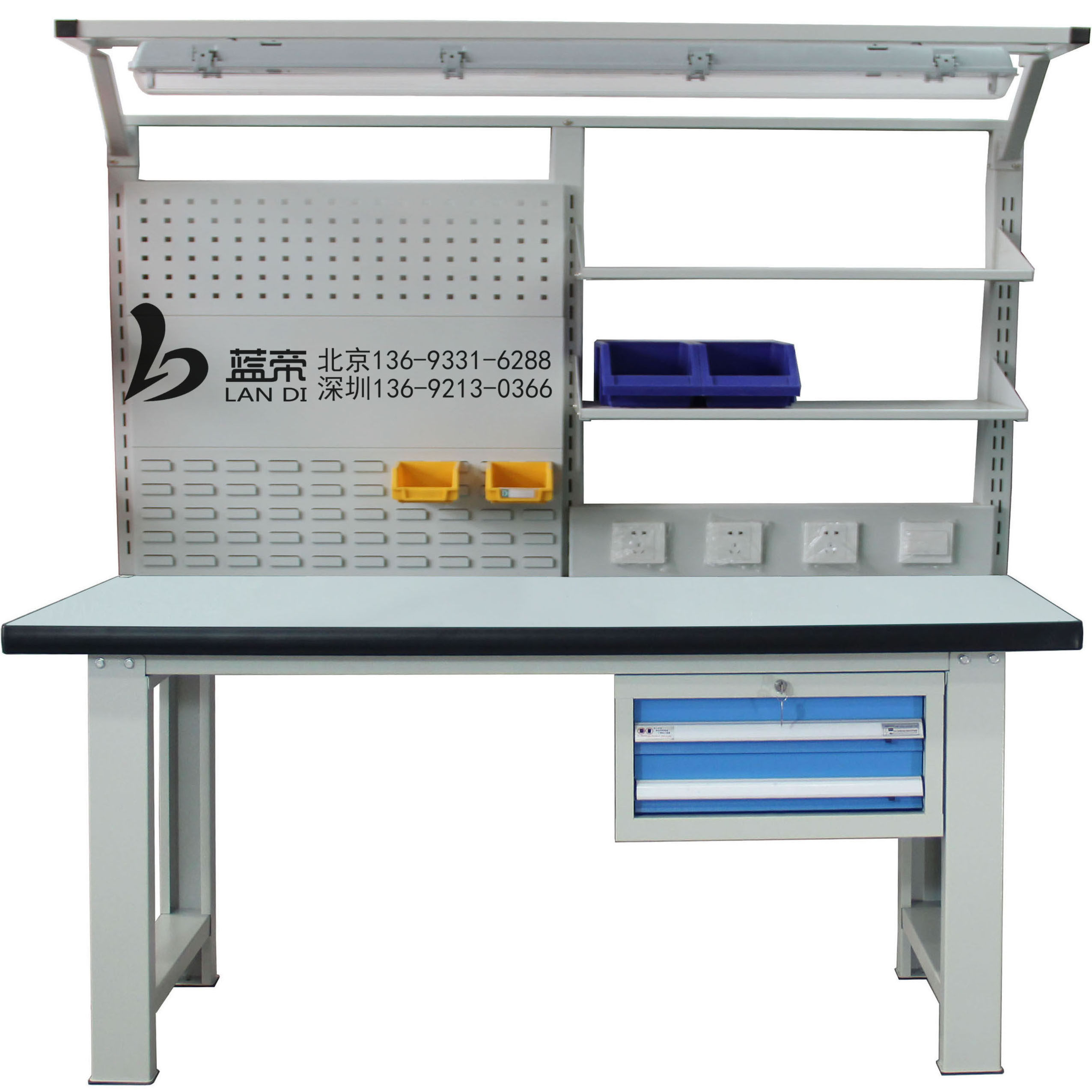 Steel plate workbench machine repair workbench engine disassembly bench workshop workbench repair bench fitter bench inspection bench