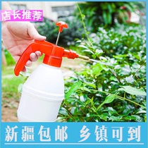 Air pressure adjustable copper nozzle spray jug plastic watering shower kettle big number hand hanging garden art tool spray kettle