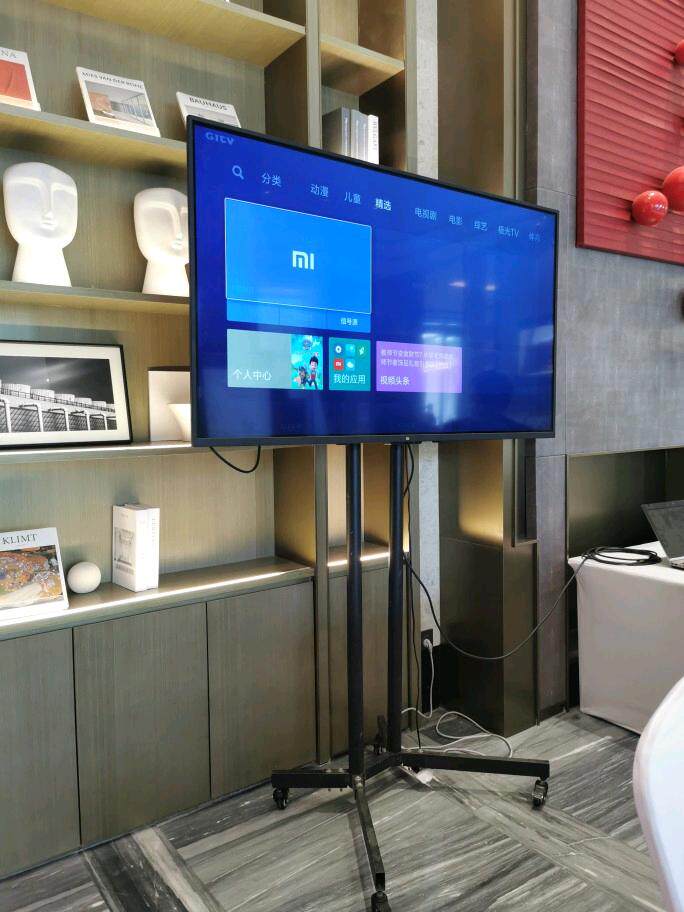 TV rental service Chengdu conference event 65 inch 55 local exhibition hall borrow advertising LCD splicing screen