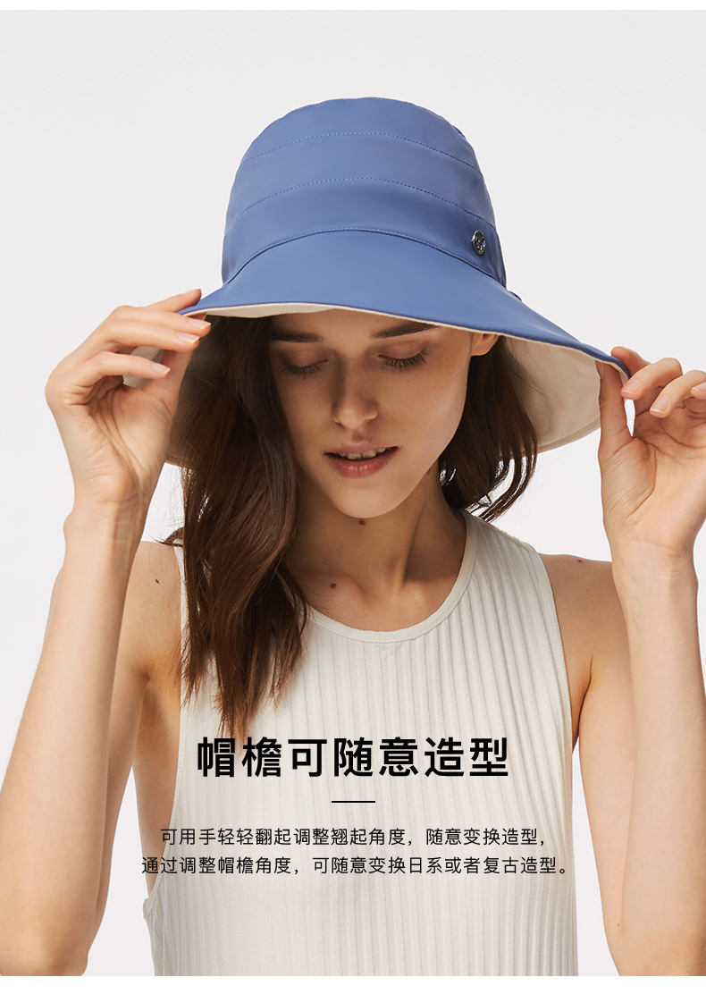 蕉下 双面渔夫帽防晒帽 UPF50+ 图4