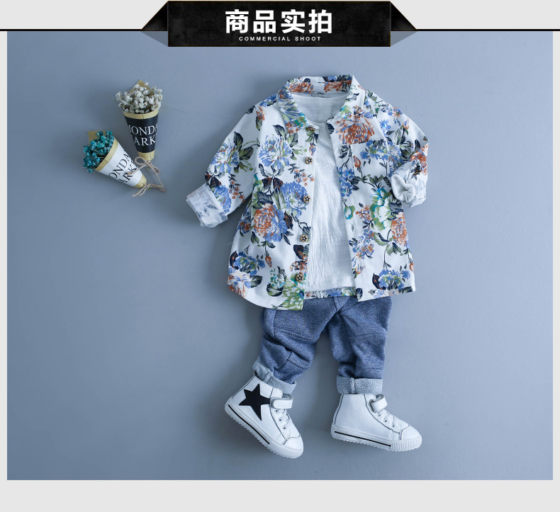 Chemise enfant à manche longue - Ref 2082905 Image 10