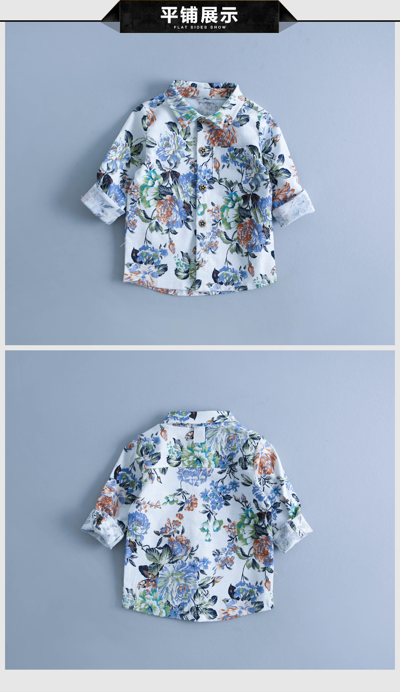 Chemise enfant à manche longue - Ref 2082905 Image 15