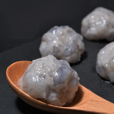 嘉曜青虾滑即食火锅店家庭常用手打纯虾滑青大虾火锅食材配菜袋装