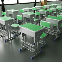 Tutoring classes for primary and secondary school students desks and chairs school training classes single and double training tables cram school educational institutions