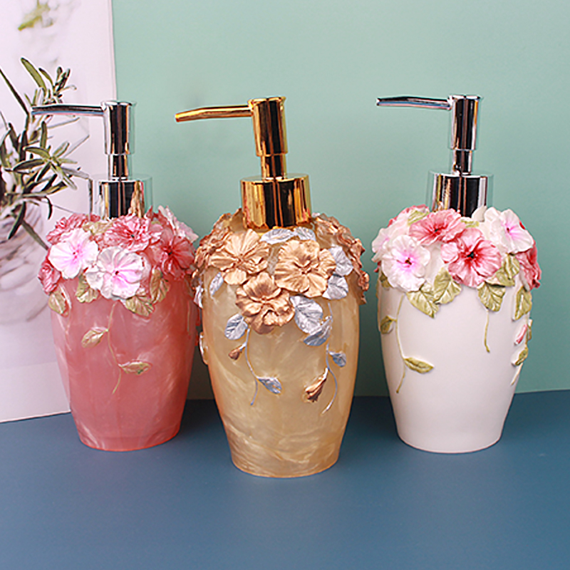 Eurostyle Resin Hotel Home body lotion Bath Lotion Bottle Creative Shampoo Press Bottle Split Bottle Lotion