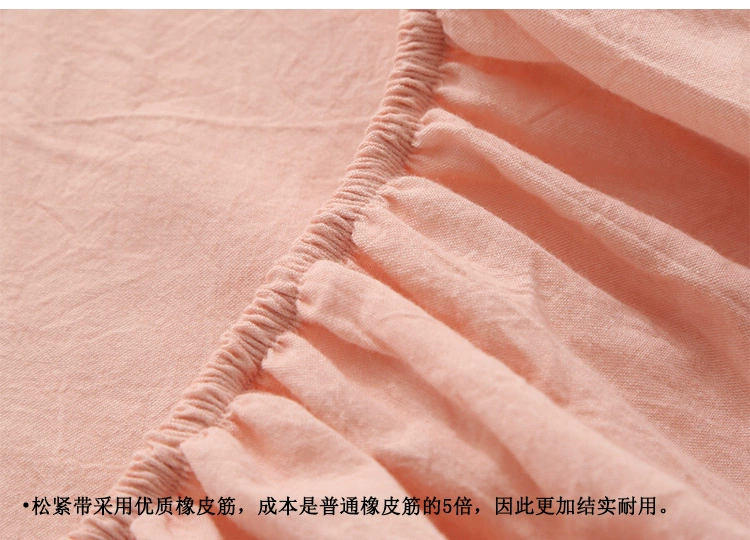MUJI đã giặt tấm bông đơn miếng bông đôi nam nữ gấp 1,5 1,8 giường 笠 bông ga phủ giường everon