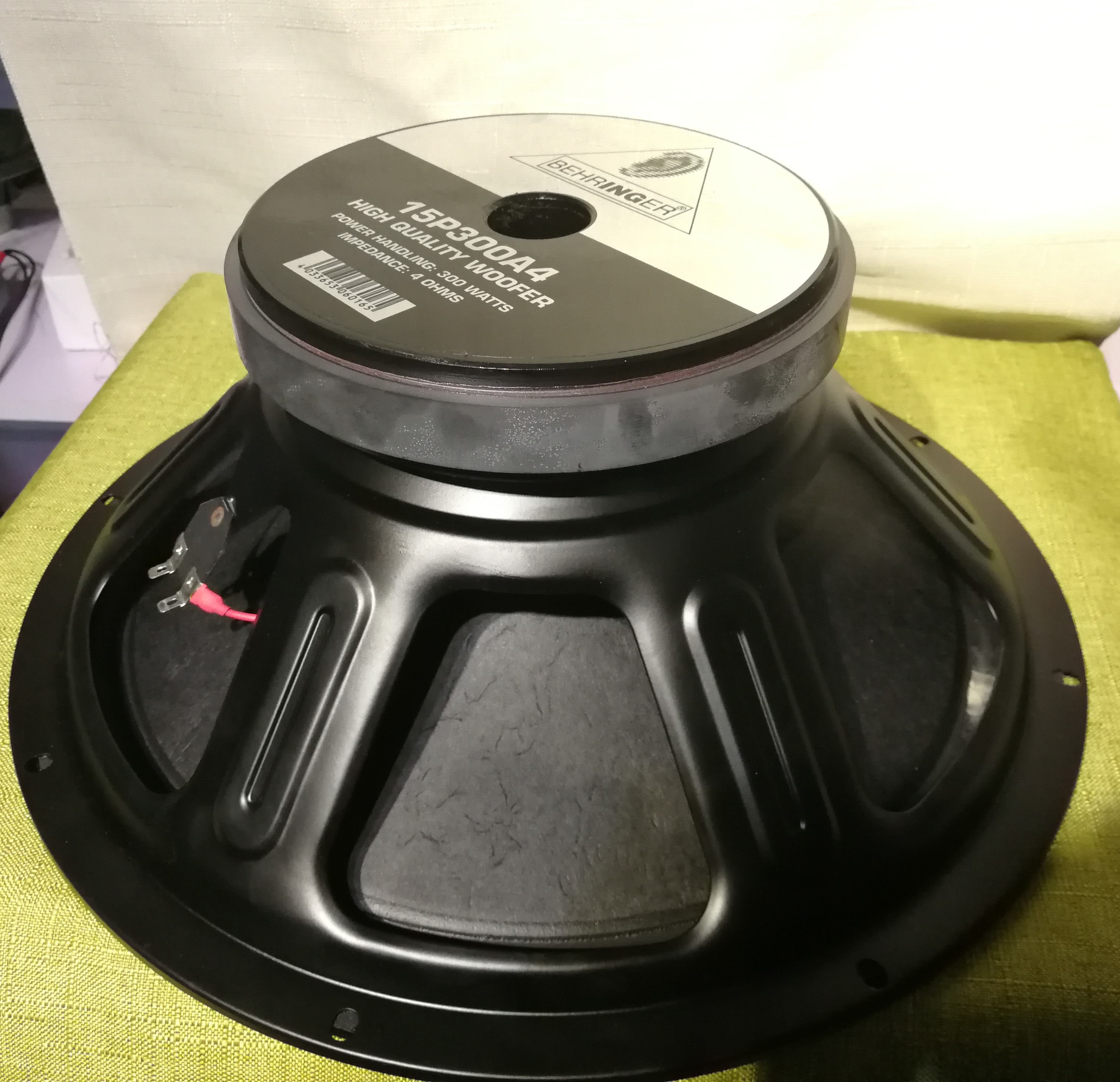 German Bailida original imported horn 15 inch 4 Euro 300 W mid bass horn outdoor drawbar speaker special-Taobao