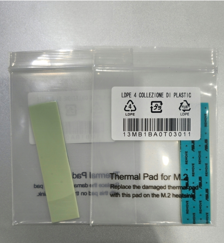 Asus M.2 Hard Drive Silicone Thermal Paste M.2 Cooling Pad Rog Motherboard Original Silicone Pad Silicone Grease Cooling Pad