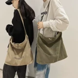 Ретро сумка через плечо, вместительная и большая сумка на одно плечо, рюкзак, барсетка, подходит для студента