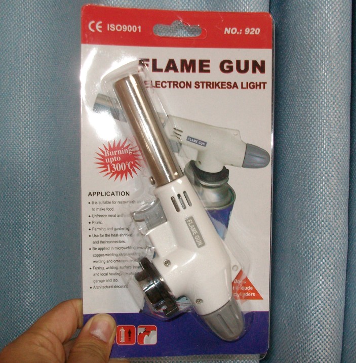 Portable liquefied gas spray fire gun high temperature welding gun spray gun type furnace spray gun outdoor picnic barbecue ignition welding gun