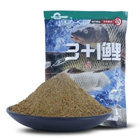 3+1 карпа приманка [тонкие гранулы, подходящие для водной рыбы] 300 г/упаковка