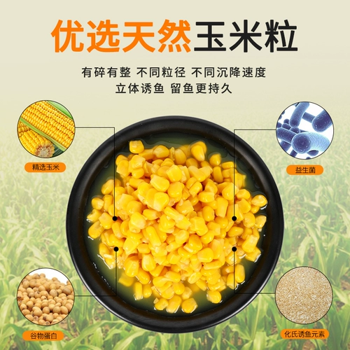化氏 Флагманский магазин сладкий и нежная кукуруза Большой большой древесина мочиды карп сомы, рыбная травяная рыба