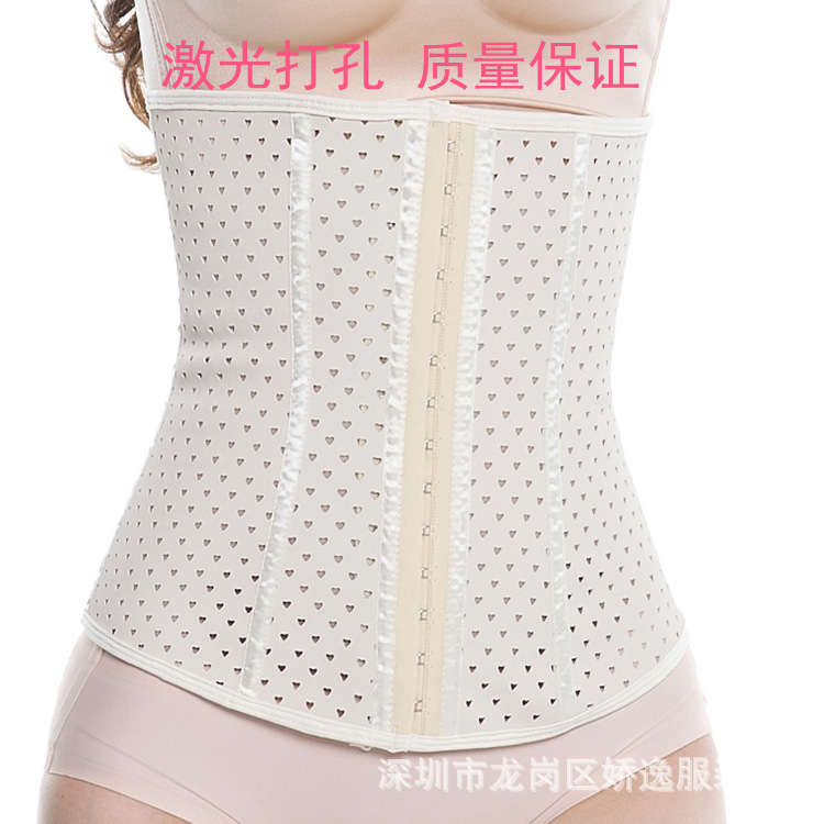 2019 new breathable loving rubber plastic body clothes and European and American palace shapewear underwear postpartum orthopaedic steel bone plastic