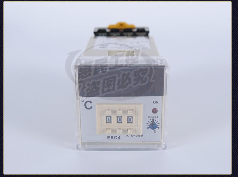 Temperature control instrument E5C4-R20K Number of display temperature meter thermostat K-type 0-399 ° C thermostatic controller