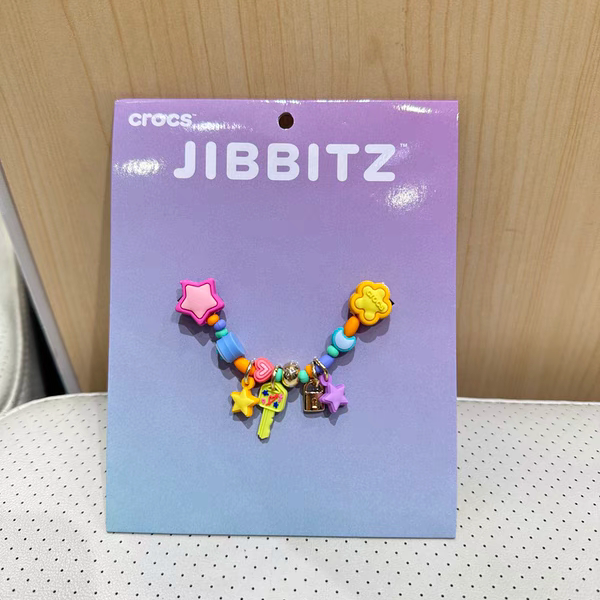 Crocs Genuine Zhibixing Colorful Chain 10019341 Star Key Chain Clog Shoe Accessories Shoe Charms Crocs Genuine Zhibixing Colorful Chain 10019341 Star Key Chain Clog Shoe Accessories Shoe Charms