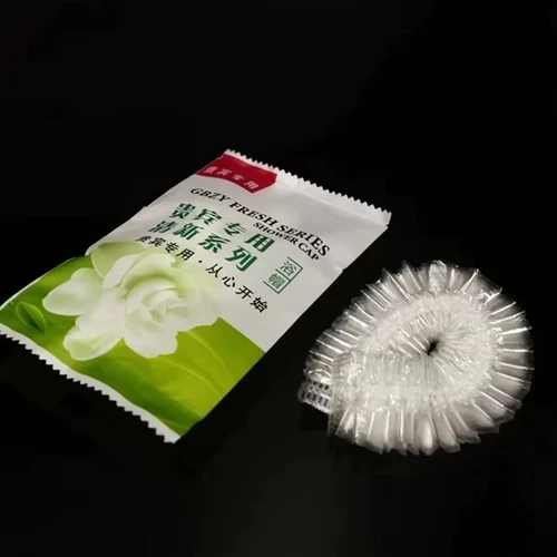 Одноразовая комнатная шапочка для душа для отеля, делается под заказ