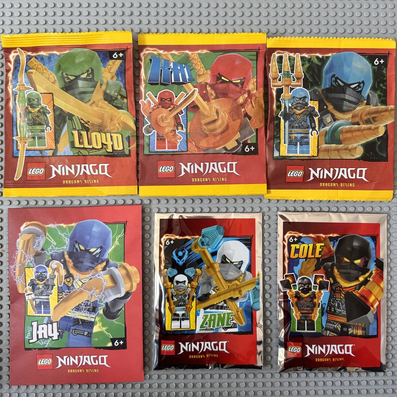 Lego Ninjago Climbing Suit Main Characters Lloyd Kai Zane Nya Minifigures Lego Ninjago Climbing Suit Main Characters Lloyd Kai Zane Nya Minifigures