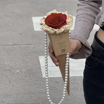 520 Valentines Day gifts Birthday Rose Bouquet Forever with a small fragrant breeze to send girls friends and girlfriends creative finished products